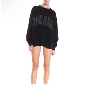 The Bar Varsity Sweatshirt XL Black